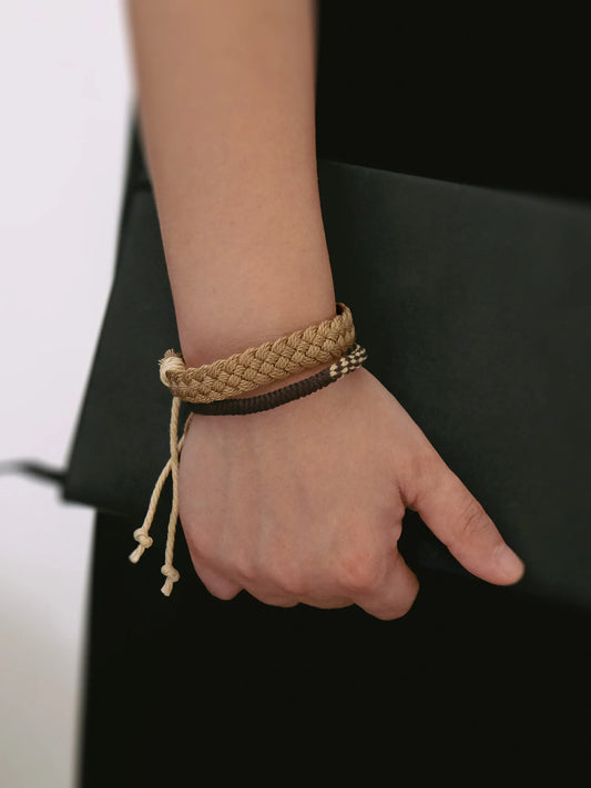 Cotton Twine Bracelet model 01