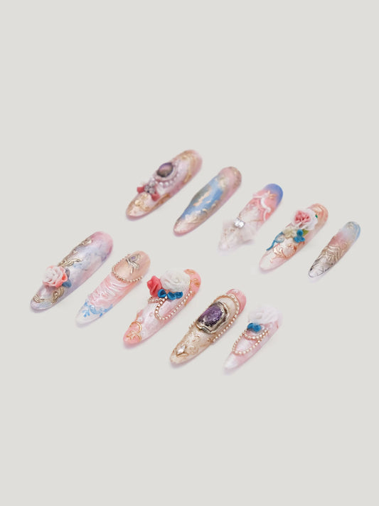 Dreamy windowsill side