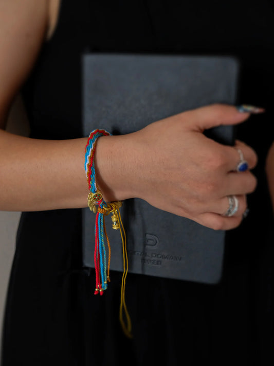 Tibetan Style Hand Braided Rope molel 01