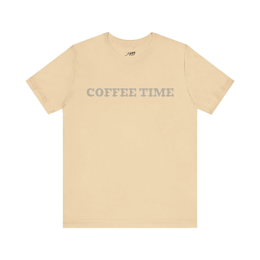 Coffee Time Tee soft cream front