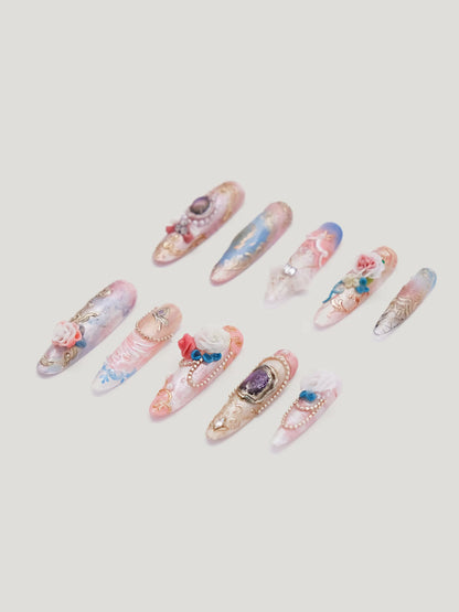 Dreamy windowsill side