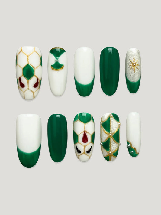 Green Grid Starburst