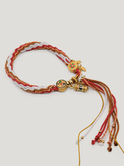 Tibetan Style Hand Braided Rope 01