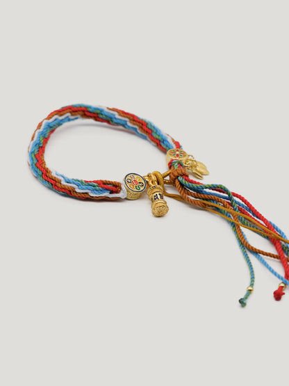 Tibetan Style Hand Braided Rope 02