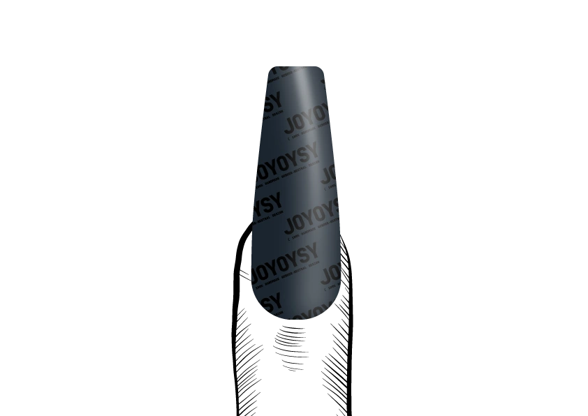long coffin - JOYOYSY nail shape
